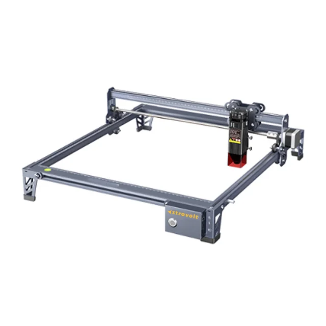 STROVOLT 10W Desktop High-Precision Large Format Laser Engraving Machine for Industrial Marking — side view — STROVOLT — Portable Marking Machines — Saudi Arabia