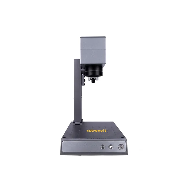 STROVOLT 10W Dual Red Light Positioning Mini Portable Desktop Precision Metal Laser Marking Machine — front view — STROVOLT — Portable Marking Machines — Saudi Arabia