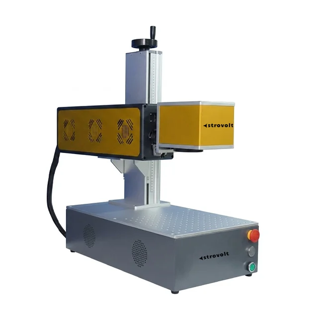 STROVOLT 30W/40W Desktop CO2 Laser Marking Machine for Non-Metallic Materials — front view — STROVOLT — Laser Marking Machines — Saudi Arabia