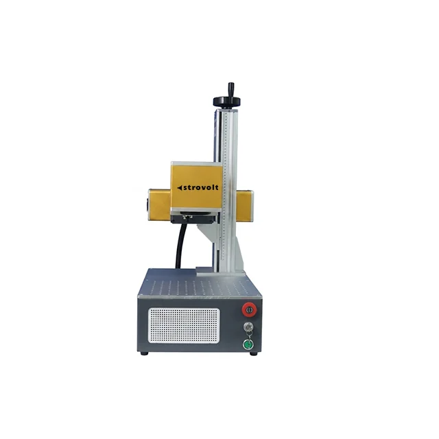 STROVOLT 30W/40W Desktop CO2 Laser Marking Machine for Non-Metallic Materials — side view — STROVOLT — Laser Marking Machines — Saudi Arabia