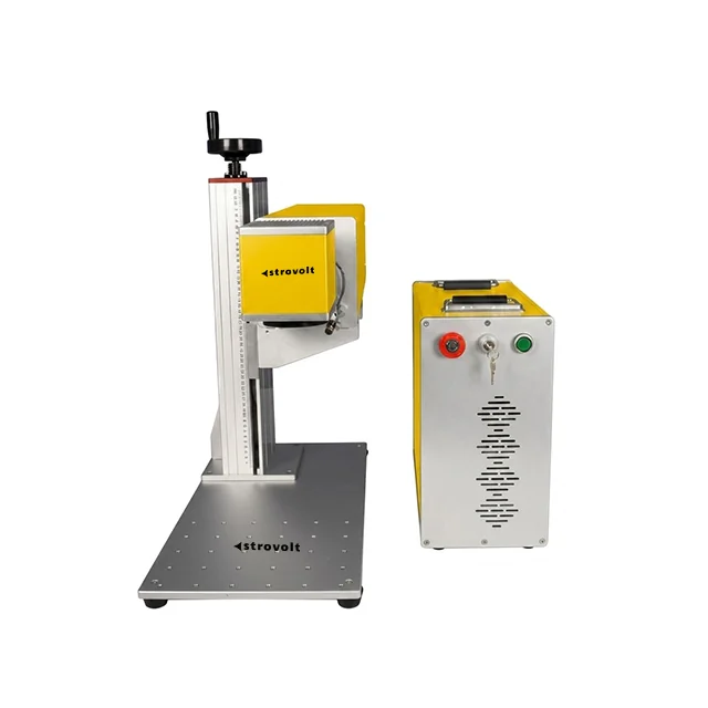 STROVOLT 30W 60W Non-Metallic Materials Desktop Split Type CO2 Laser Marking Machine — side view — STROVOLT — Laser Marking Machines — Saudi Arabia