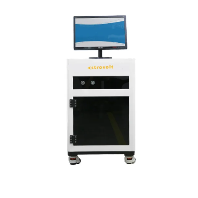 STROVOLT 3D Laser Crystal Engraving Machine for Inner Subsurface Carving of Glass, Acrylic, Crystal — side view — STROVOLT — Laser Marking Machines — Saudi Arabia