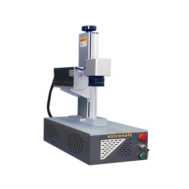 STROVOLT 5W Desktop UV 3D Laser Engraving Machine for Crystal, Glass & Metal Marking — side view — STROVOLT — Laser Marking Machines — Saudi Arabia