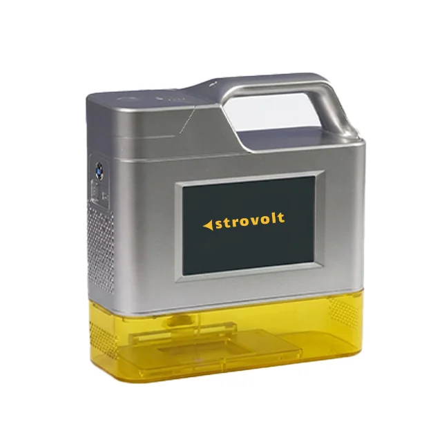STROVOLT 5W Rechargeable Portable Handheld Laser Marker for Industrial Marking — side view — STROVOLT — Portable Marking Machines — Saudi Arabia
