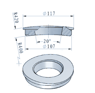Strovolt CT026 casing screw with durable threaded design for secure tool casing assembly