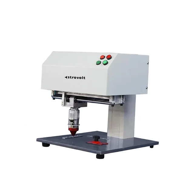 STROVOLT Desktop Electric Metal Nameplate Marking Machine for Industrial Applications — front view — STROVOLT — Pneumatic Marking Machines — Saudi Arabia
