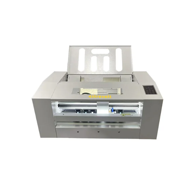 STROVOLT Desktop Fully Automatic Servo Dual-Head Die Cutting Machine for Custom Labels — front view — STROVOLT — Laser Cutting Machines — Saudi Arabia