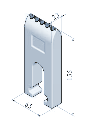 STROVOLT STRO-FD003 flat bit tungsten carbide tipped, forged alloy steel body