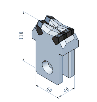 STROVOLT CT013 Quick-change Bar for casing tools with durable interchangeable cutting heads