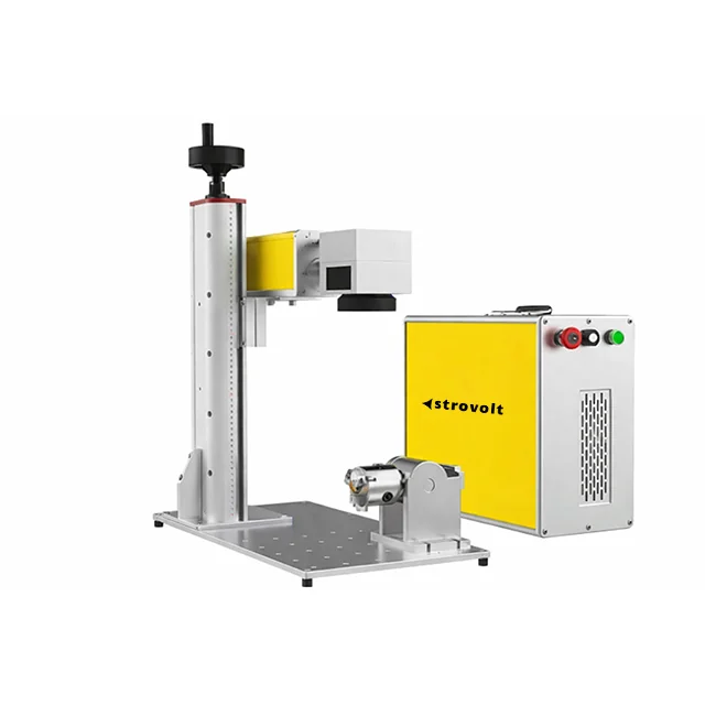 STROVOLT Fiber Laser Ring Jewelry Engraving Marking Machine for Metal and Non-Metallic Materials — front view — STROVOLT — Laser Marking Machines — Saudi Arabia