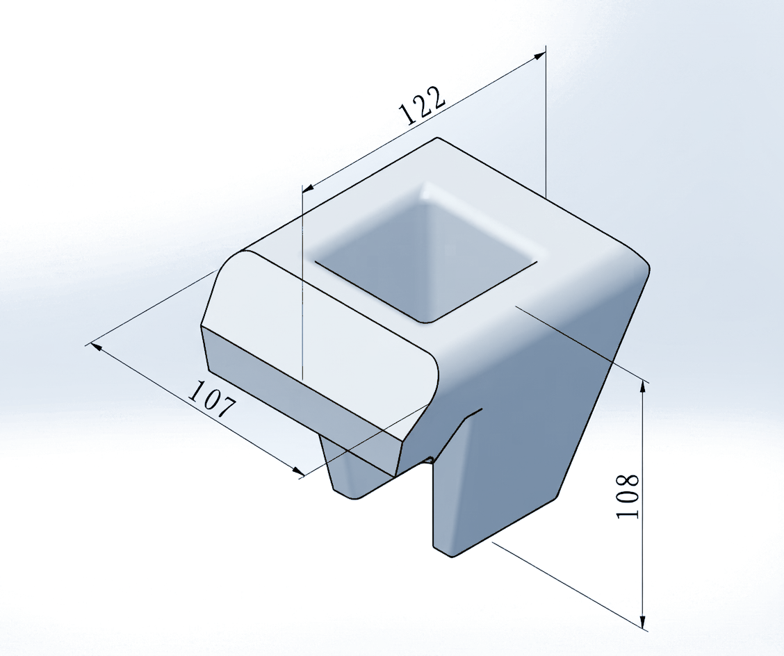 STROVOLT STRO-FD005 weld-on holder carbide tool