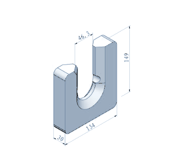 Strovolt DW013 weld-on diaphragm wall cutter holder with durable tungsten carbide teeth for heavy-duty excavation