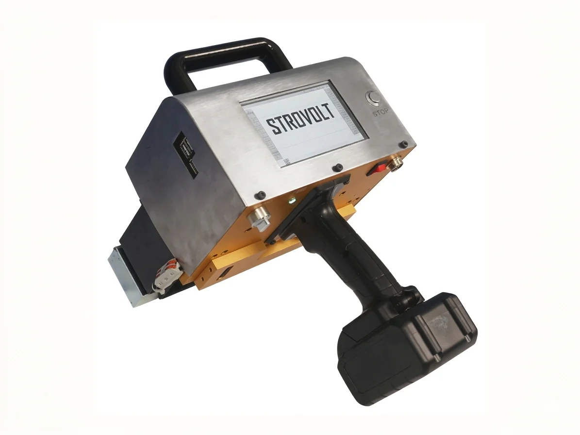 STROVOLT Handheld Lithium Battery Electrical Dot Pin Marking Engraver Machine for Metal and Plastic - STROVOLT - SKU: STV-PM-020