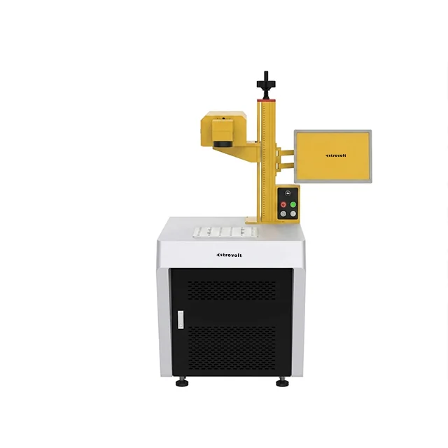STROVOLT High-Speed CO2 Laser Marking System with RF Metal Tube for Industrial Applications — side view — STROVOLT — Laser Marking Machines — Saudi Arabia