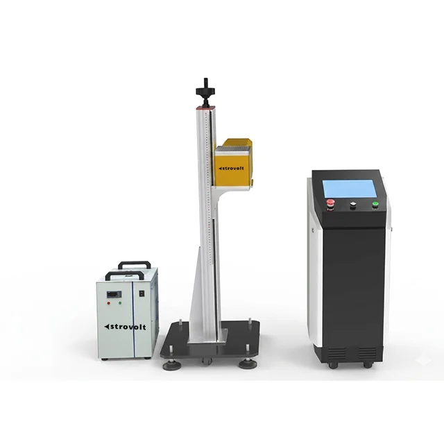 STROVOLT Industrial CO2 Laser Marking Machine for Metal & Non-Metal Engraving — front view — STROVOLT — Laser Marking Machines — Saudi Arabia
