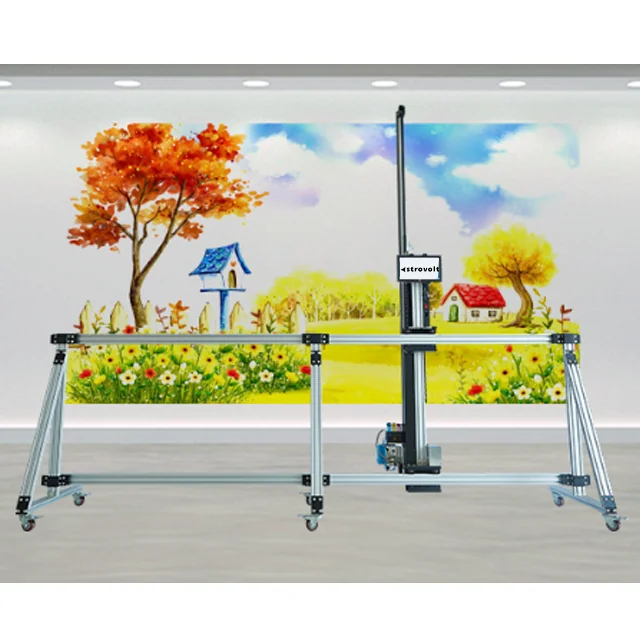 STROVOLT Industrial Intelligent Inkjet Printer for Wall Murals and Large-Scale Vertical Surfaces — front view — STROVOLT — Marking Machine Accessories — Saudi Arabia