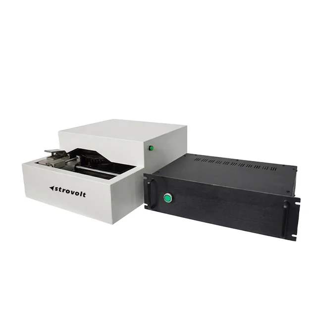 STROVOLT Industrial Nameplate Embossing Imprinter Machine with 3D Stereoscopic Characters — side view — STROVOLT — Pneumatic Marking Machines — Saudi Arabia