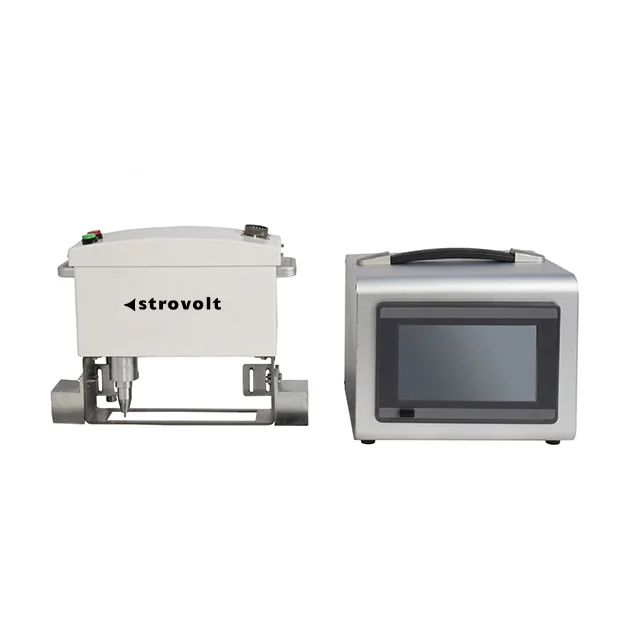 STROVOLT LCD Handheld Portable Metal Number Pneumatic Dot Peen Marking Punching Machine — front view — STROVOLT — Pneumatic Marking Machines — Saudi Arabia