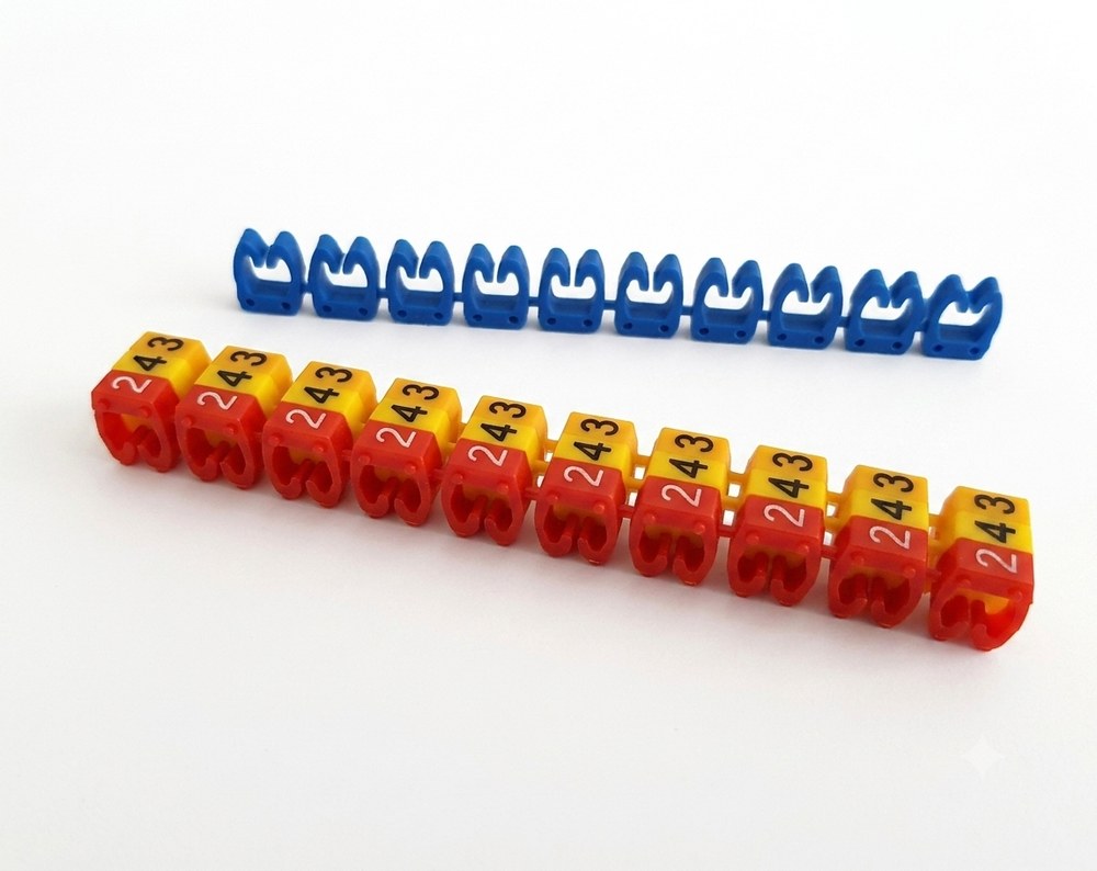 STROVOLT M-2 m type color coded cable marker product photo — image 3