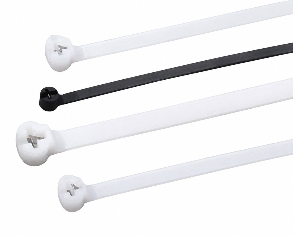STROVOLT NZ-1×4×200 nylon cable tie with stainless steel inlay product photo — image 2
