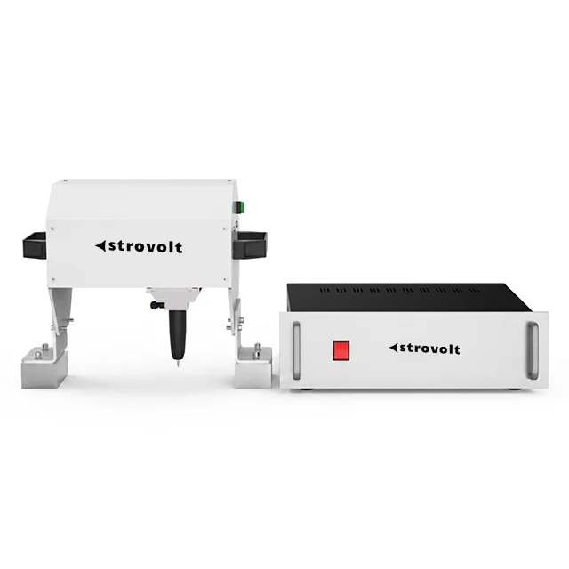 STROVOLT Portable Dot Peen Marking Machine for precise industrial metal marking with pneumatic operation