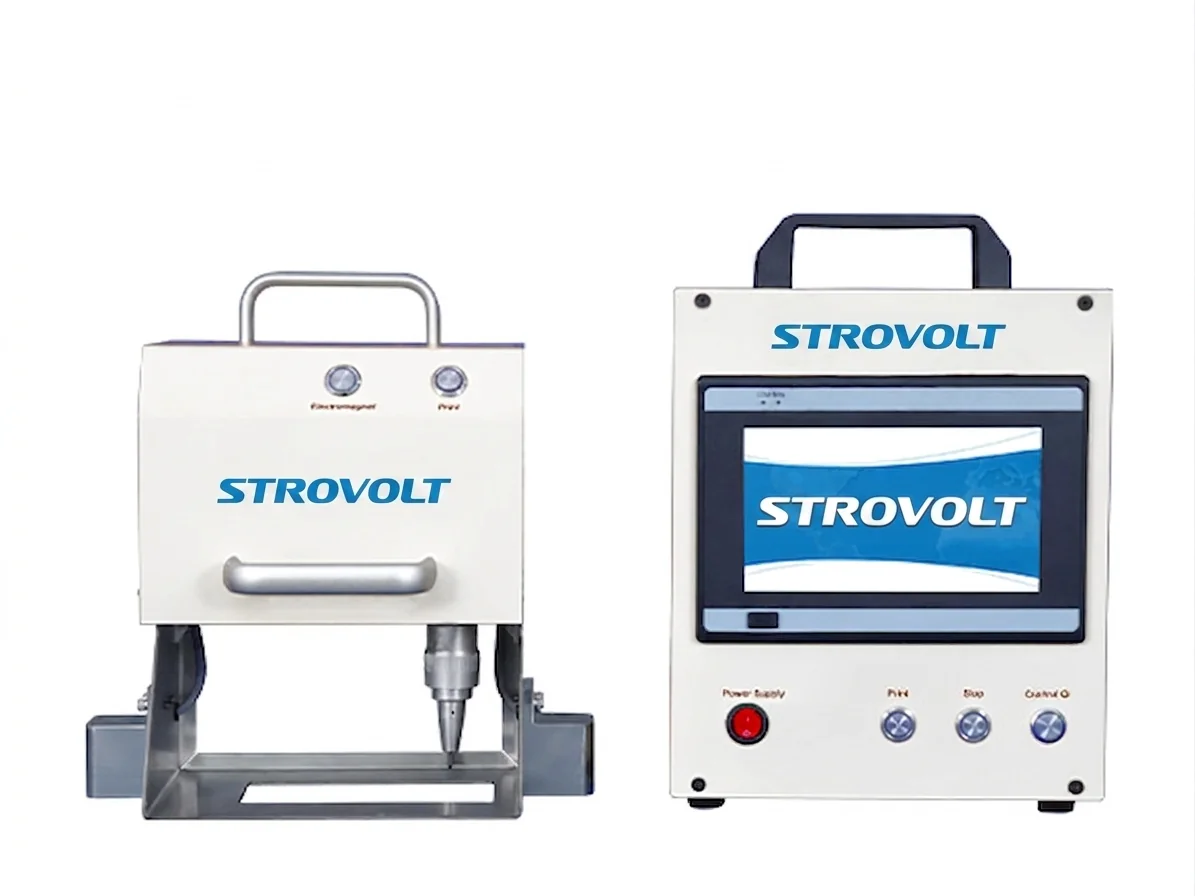 STROVOLT Portable Hand-held Dot Peen Marking Machine with 7-inch Touchscreen Controller - STROVOLT - SKU: STV-PM-014