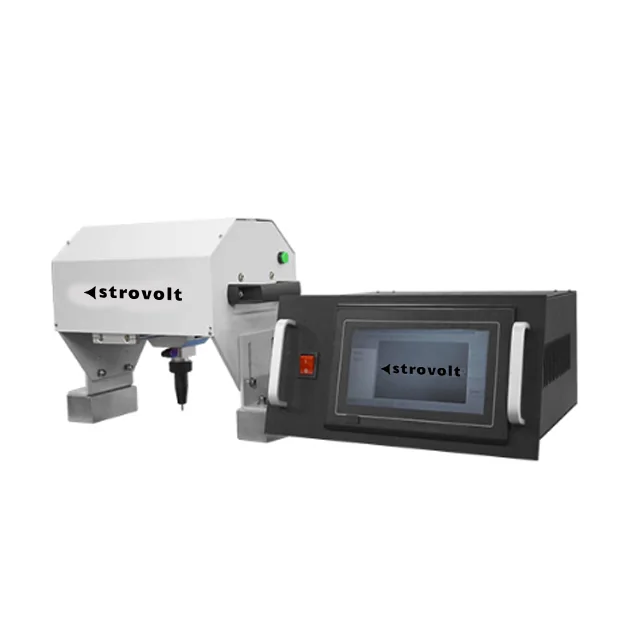 STROVOLT Portable LCD Control Dot Peen Marking Machine for Industrial Applications — side view — STROVOLT — Pneumatic Marking Machines — Saudi Arabia