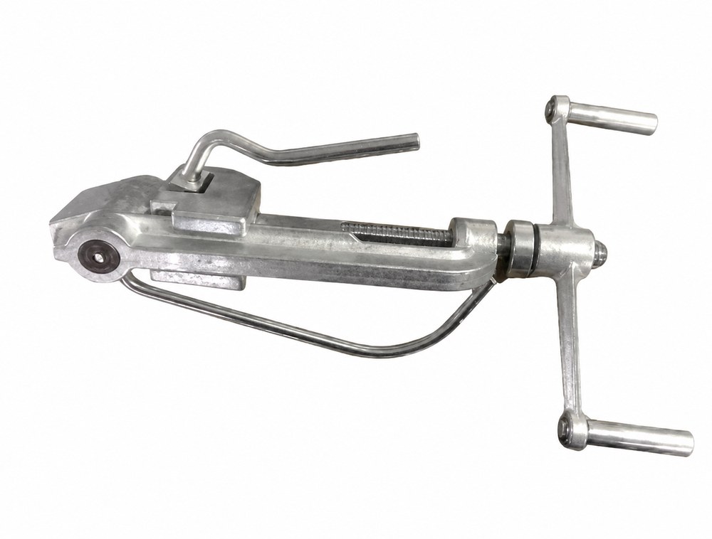 STROVOLT T-02 stainless steel cable tie tool for secure, heavy-duty fastening with ergonomic grip