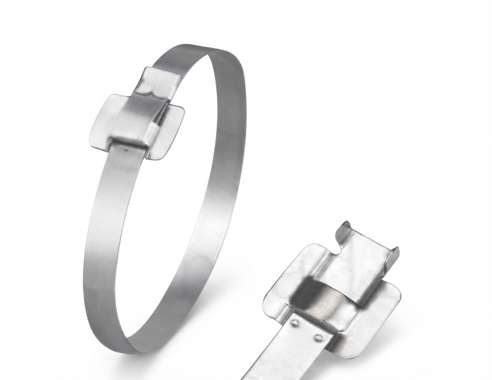 STROVOLT 10×650 stainless steel cable ties - releasable type product photo — image 3