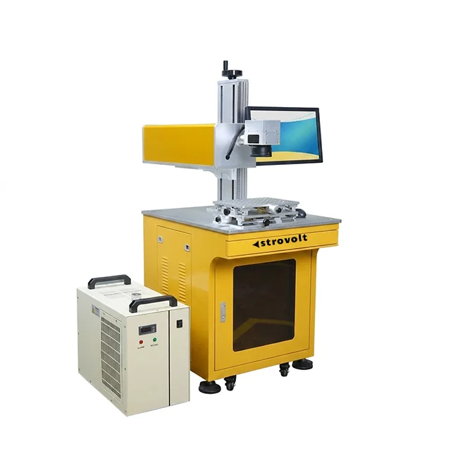 STROVOLT UV Laser Marking and Engraving Machine for Metal, Glass, Plastic - 3W, 5W, 10W Models — side view — STROVOLT — Laser Marking Machines — Saudi Arabia