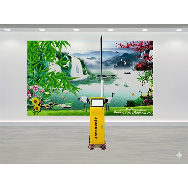 STROVOLT UV Wall Printer - Economical Wheel Type for Industrial Marking — side view — STROVOLT — Marking Machine Accessories — Saudi Arabia