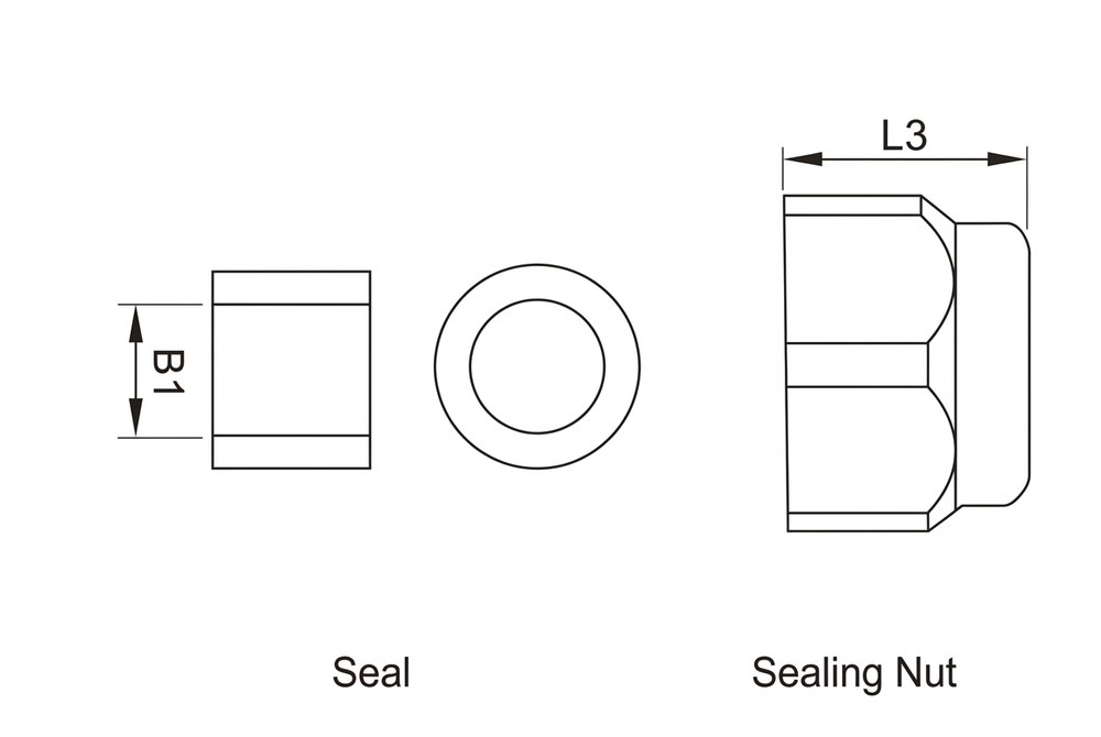 STROVOLT PG13.5 water-proof nylon cable gland product photo — image 3