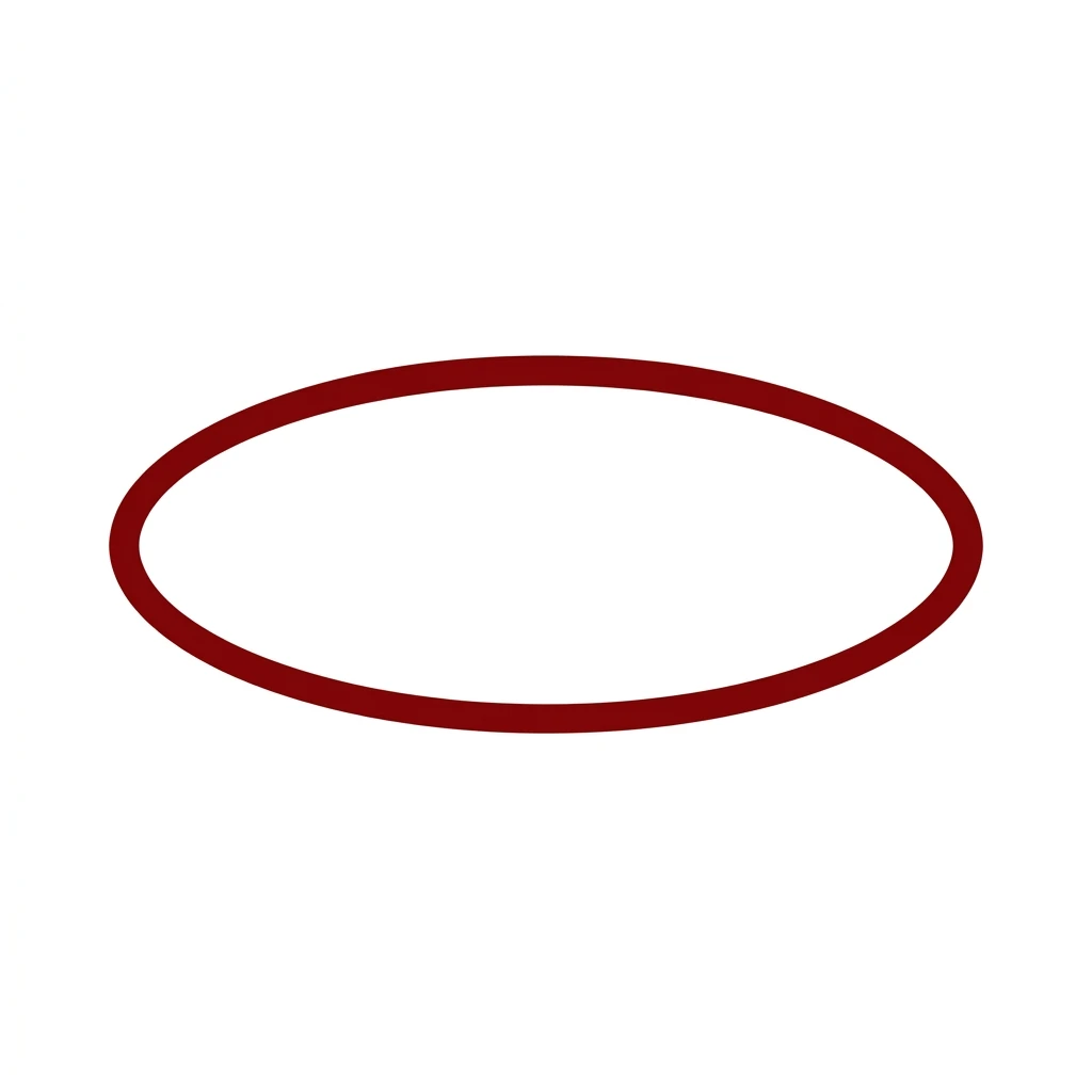 THERMACUT Nitrile O-Ring D117x3.5 spare part for THERMACUT Filter-EX, black rubber gasket seal