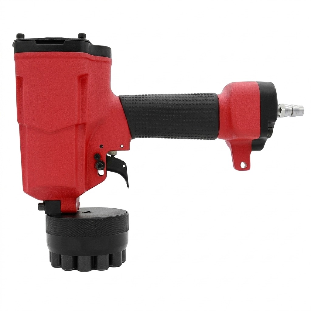 Strovolt MDTP-4512 Pneumatic Stamping Tool - Dial Type — front view — STROVOLT — Stamping Hammers