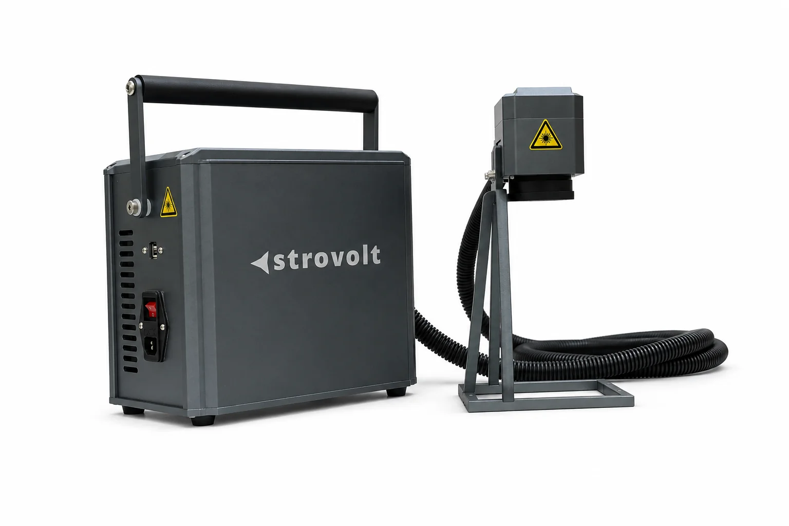 Strovolt Portable Precision Laser Engraving Machine - 50W — front view — STROVOLT — Laser Marking Machines — Saudi Arabia