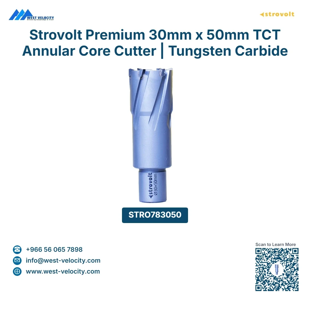 Strovolt 30mm x 50mm TCT Annular Core Cutter - strovolt - SKU: STRO-783050-TCT-3050Brand - Available in Saudi Arabia