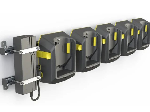Wolf Safety XT Handlamp Charger Bank, ATEX-certified portable power for hazardous areas