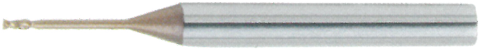 STROVOLT Ø0.6×4 long-neck end mill dimension diagram (D, l, L, d) — image 3