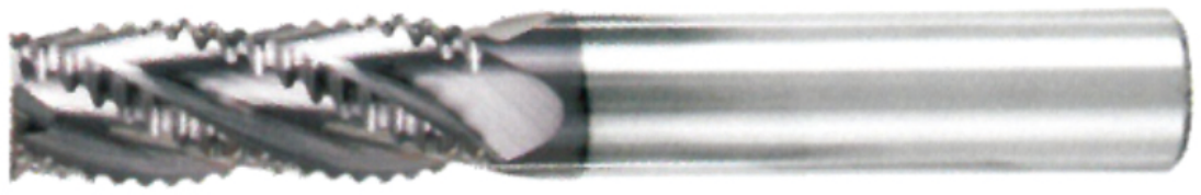 STROVOLT roughing end mill dimension diagram (D, l, L, d) — image 2