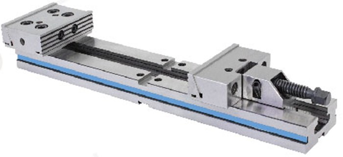 STROVOLT SV-83 heavy-duty single & double action vise with durable steel construction for precision clamping