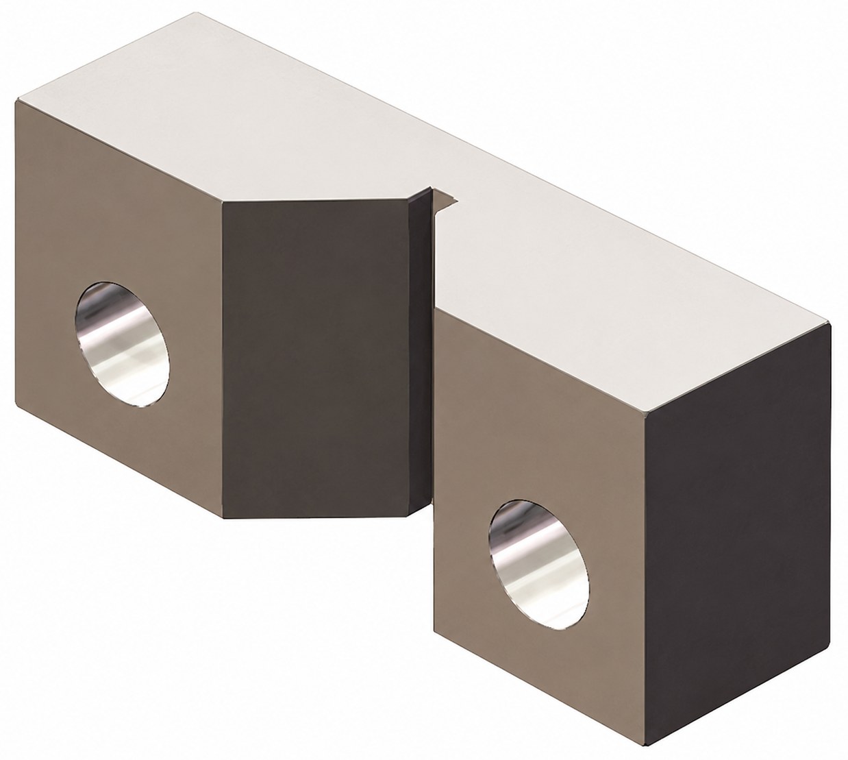 STROVOLT MT-00010-10 Series prismatic jaw plate for machine tools, durable precision clamping surface