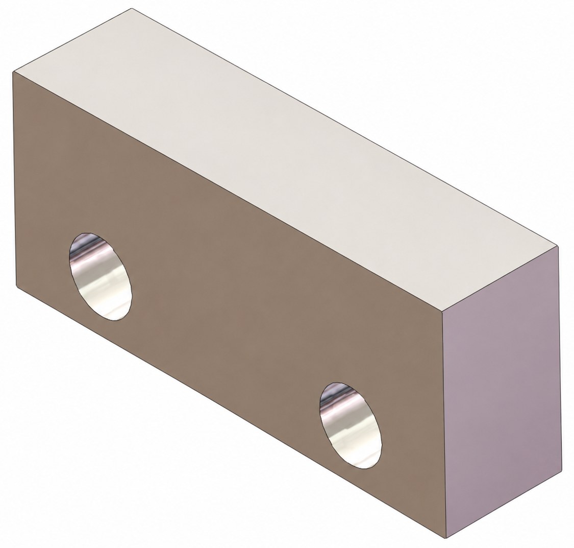 STROVOLT Soft Jaw Plate MT-00010-11 Series for machine tools, durable aluminum alloy for secure clamping