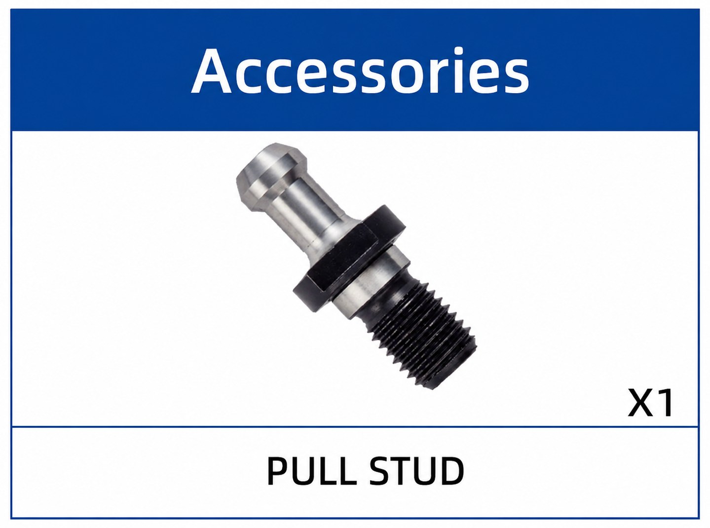 STROVOLT BT50-FMB Face Mill Arbor for machine tools with BBT shank and 27mm bore, 300mm length