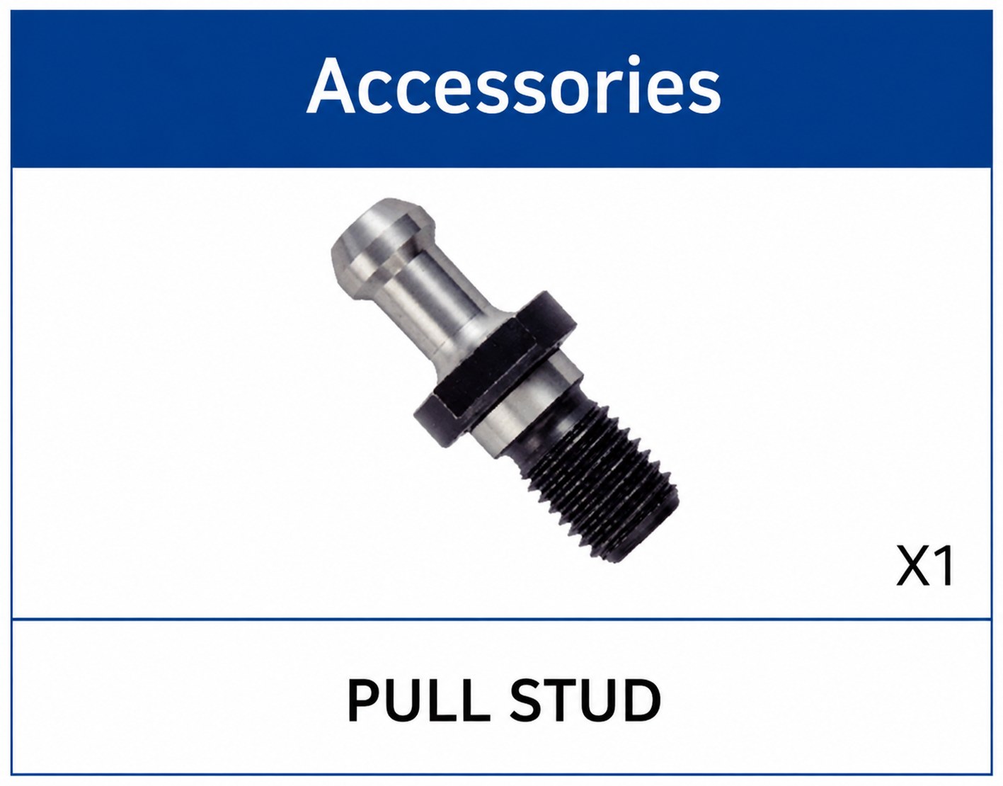 STROVOLT BT40-MCA BT toolholder with thread locking for secure machining, 6mm shank, 50mm length