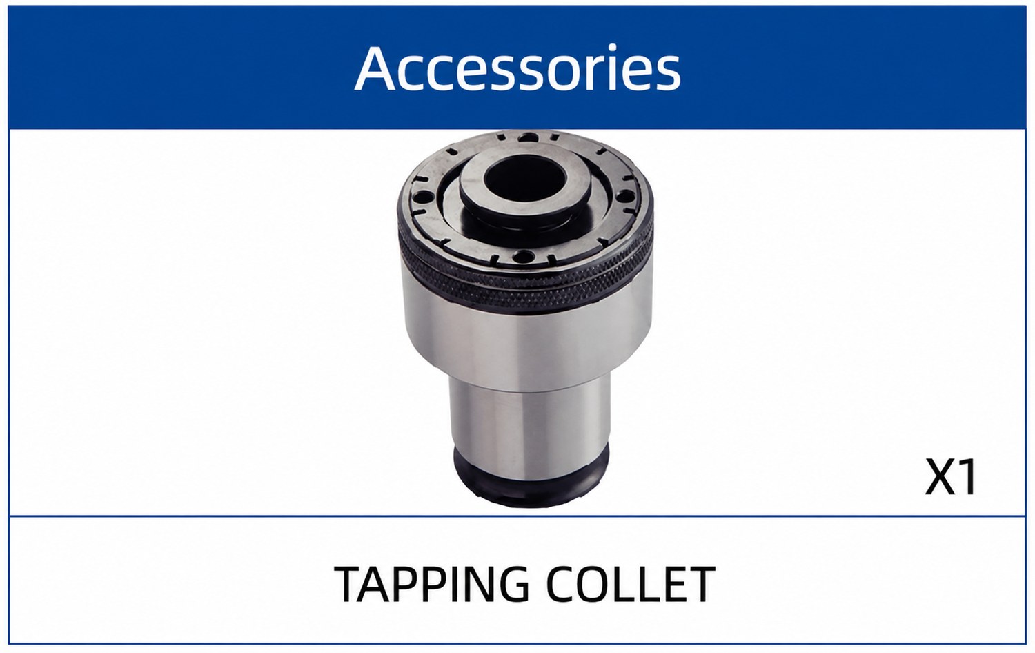 STROVOLT Quick Change Tapping Toolholder C25-GT12-110 for straight tapping with precision adjustment