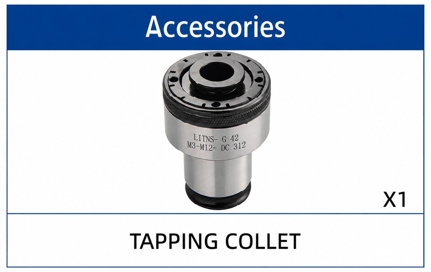 STROVOLT HSK Series Quick Change Tapping Toolholder HSK100A-GT12 with precision clamping for machine tools
