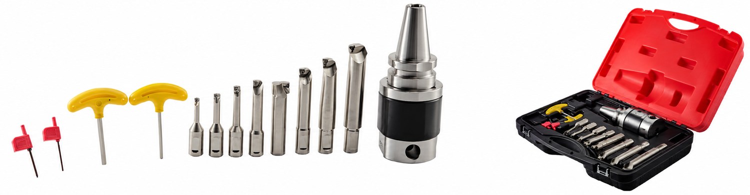 STROVOLT NBH2084 precision boring tool holder set with fine-tuned adjustment for machine tools