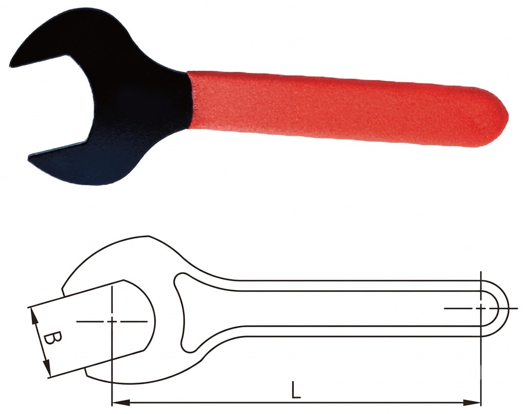 STROVOLT ERA Series ER20-A spanner with precision-machined jaws for secure tool holding in CNC machines