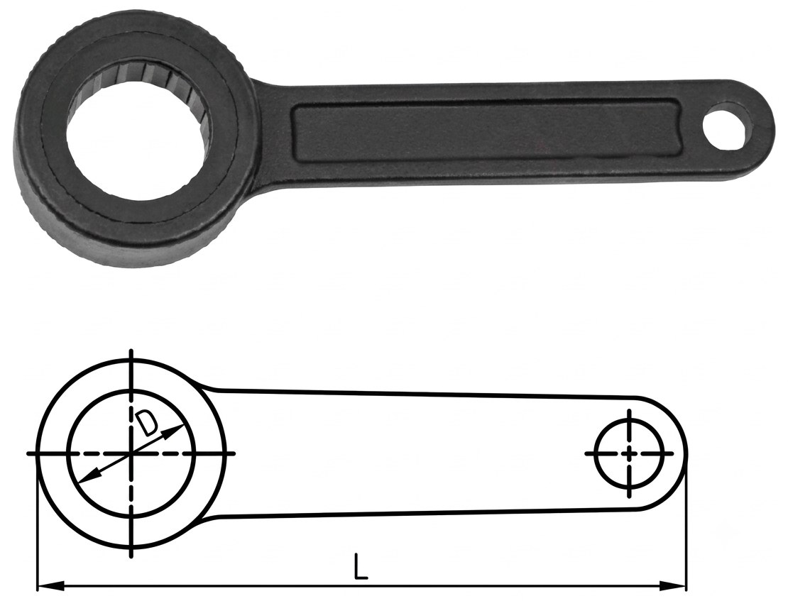 STROVOLT Ball Series Spanner SK25 precision metric wrench for machine tool accessories