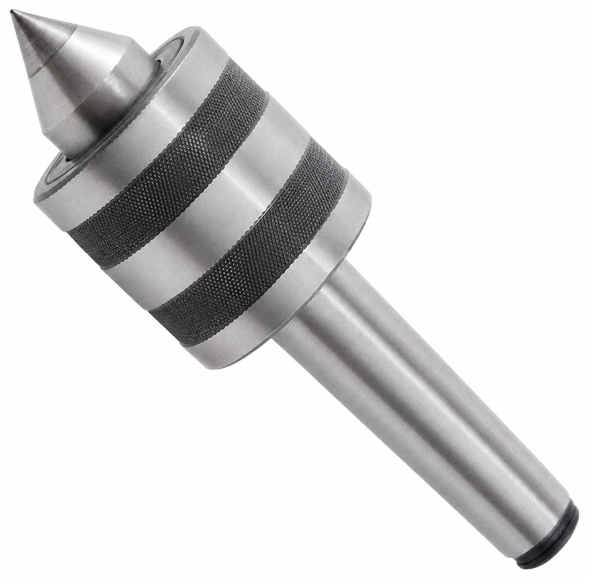 STROVOLT D416A carbide live center for lathe machines, precision-ground for medium-duty turning applications